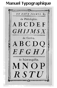 Manuel Typographique