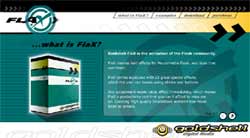 página web del programa flax
