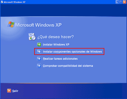 Instalación de IIS Windows XP Profesional