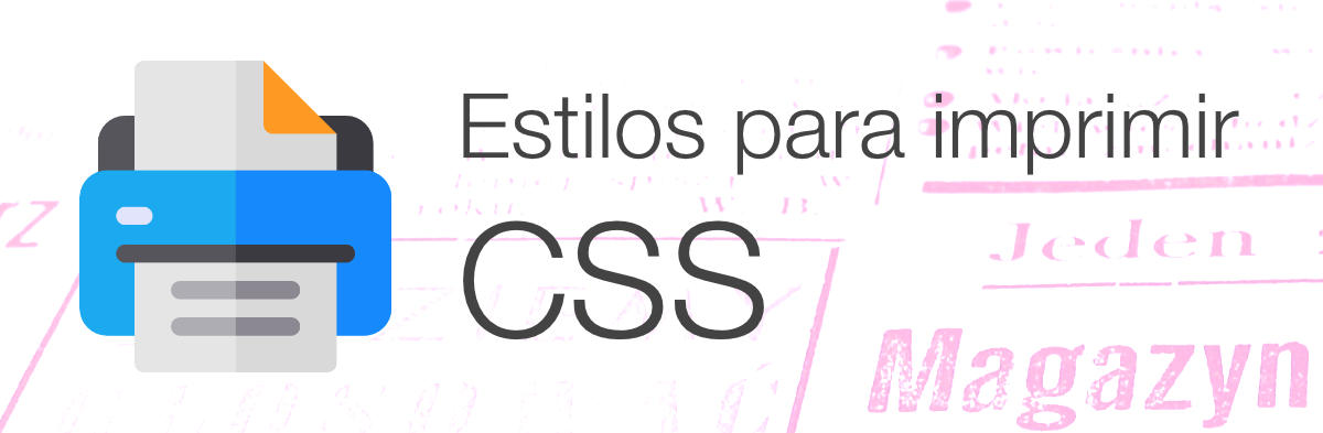 CSS para imprimir páginas web
