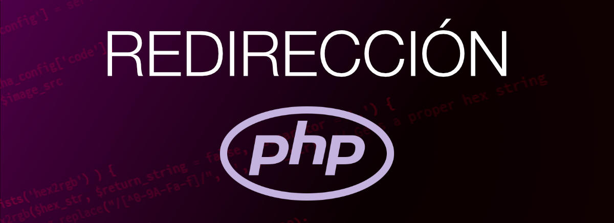 Redirección PHP