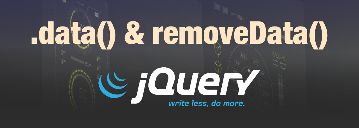 Método data() Core jQuery