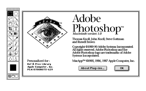 Historia de Photoshop