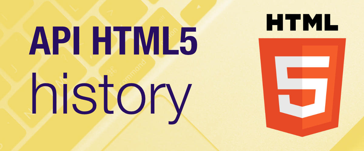 El API History de HTML5