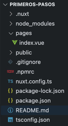 Crear rutas dentro de nuestro sitio web con Nuxt