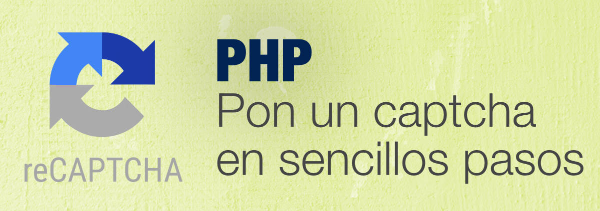 Instala reCapcha... muy sencillo!